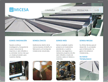 Tablet Screenshot of grupomicesa.com
